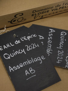 Étiquette pour la cuve d'assemblage labellisé AB